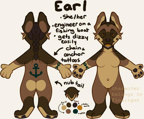 earl chibi refsheet example